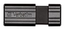 USB Verbatim Pinstripe 16GB Svart