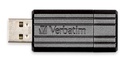 USB Verbatim Pinstripe 64GB Svart