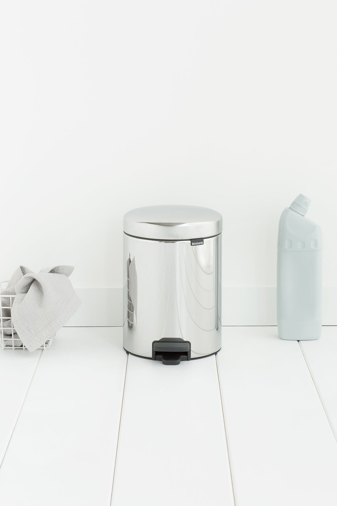 Pedalhink NewIcon Borstadstål 5 liter Brabantia