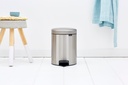 Pedalhink NewIcon Mattstål F.P.P.  5 liter Brabantia