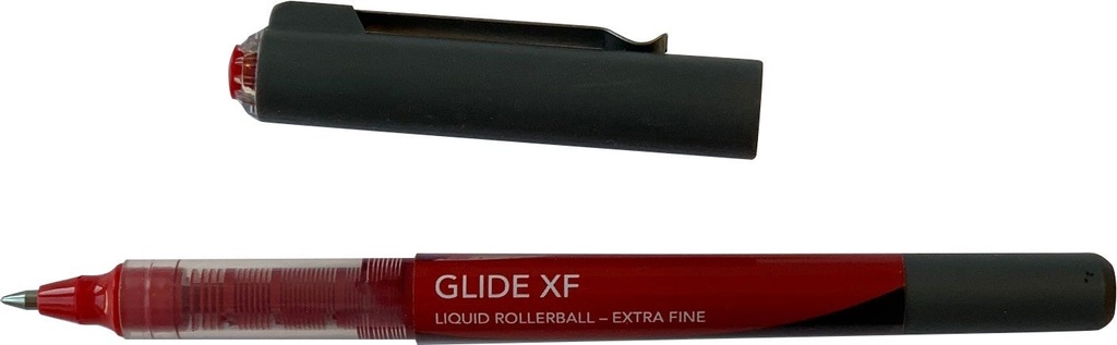 Rollerballpenna Glider X-tra Fine röd