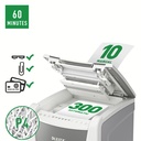 Dokumentförstörare Leitz IQ AutoFeed Office 300 P4