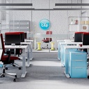 Balanspall / Sittpall UPis1 gul