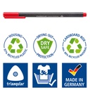 Fiberpenna Staedtler 0,3 10 st/fp