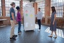 Mobil Whiteboard Move & Meet notice svart