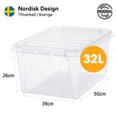 Förvaringsbox SmartStore Classic 31 / 31 liter