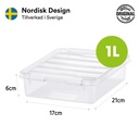 Förvaringsbox SmartStore Classic 1 / 1 liter
