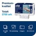 Pappershandduk Tork Xpress® Z Premium Compressed Soft 2700/trp