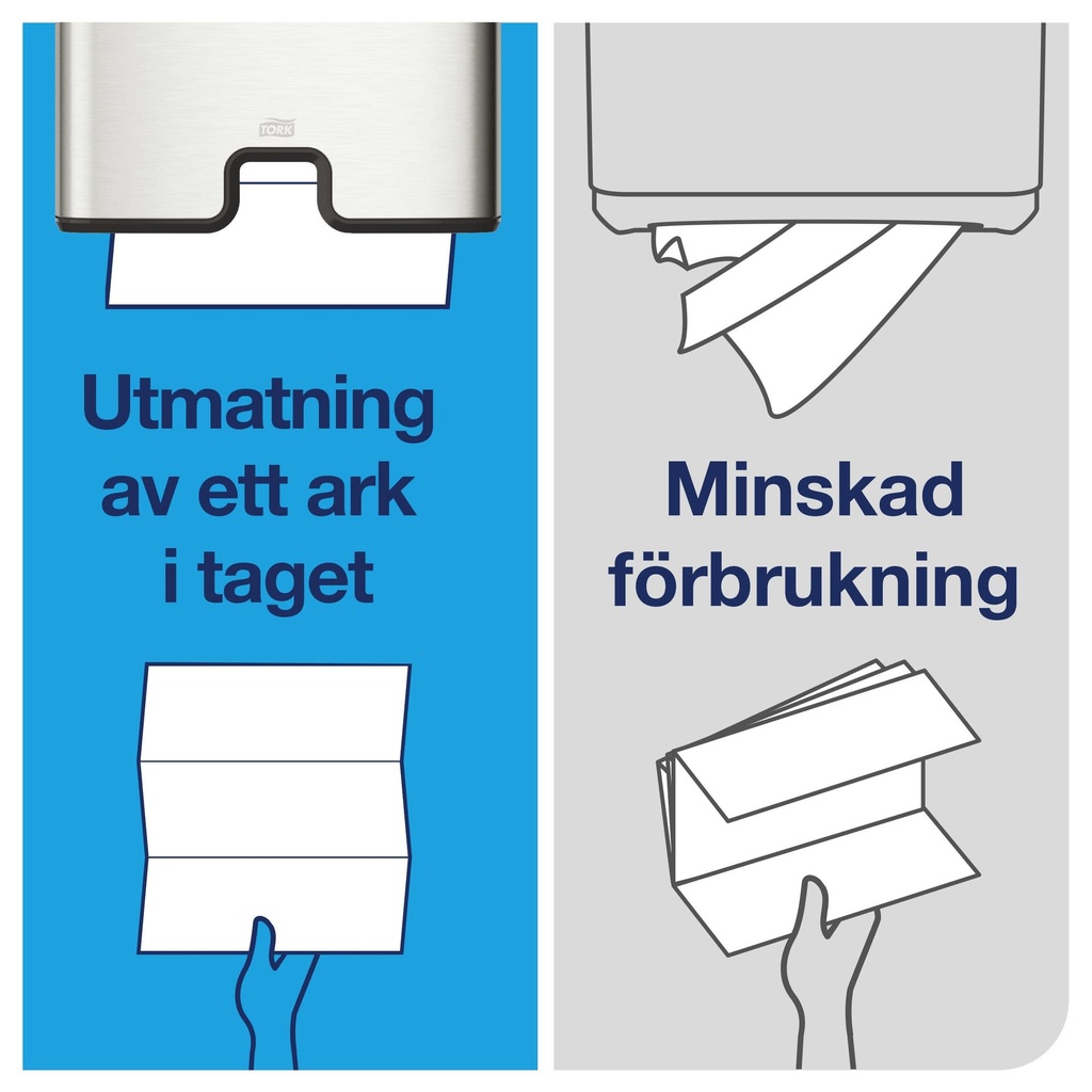 Pappershandduk Tork Xpress® Z Premium Compressed Soft 2700/trp