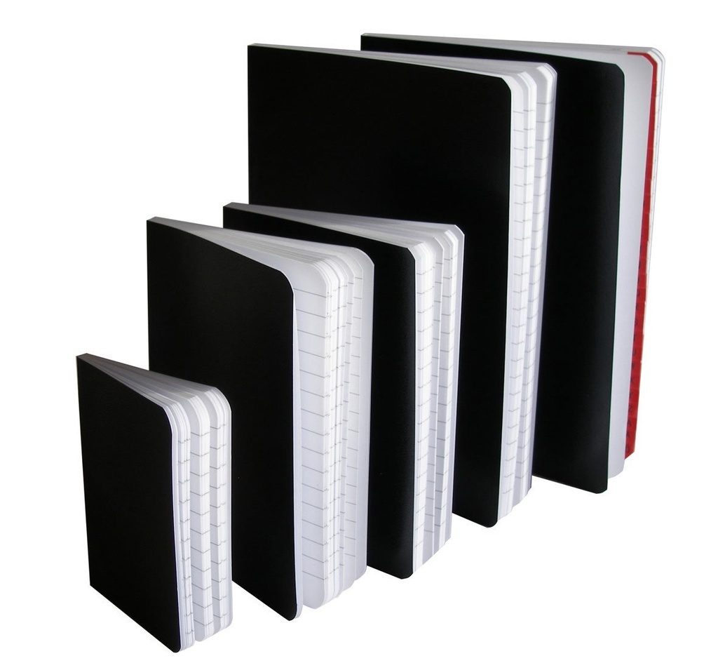 Vaxduksbok A7 Linjerat Register A-Ö 72 blad