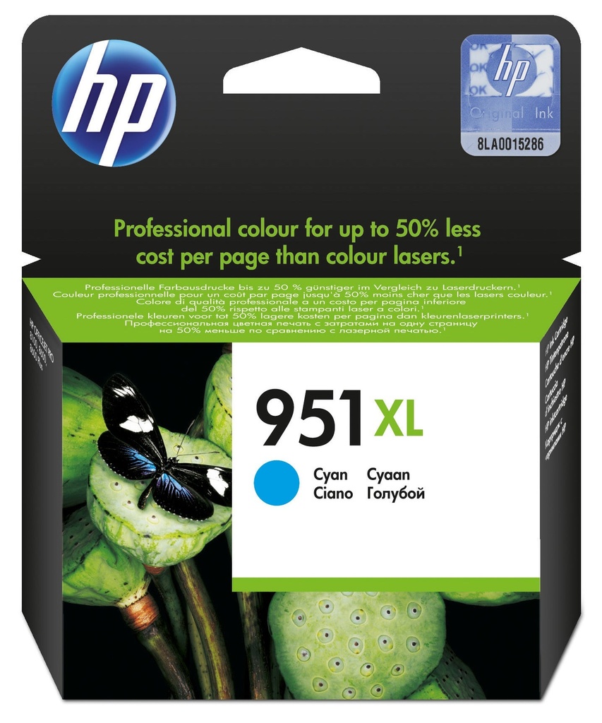 Bläck HP 951XL CN046AE cyan