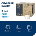 Toalettpapper Tork Advanced T6 27 st/krt