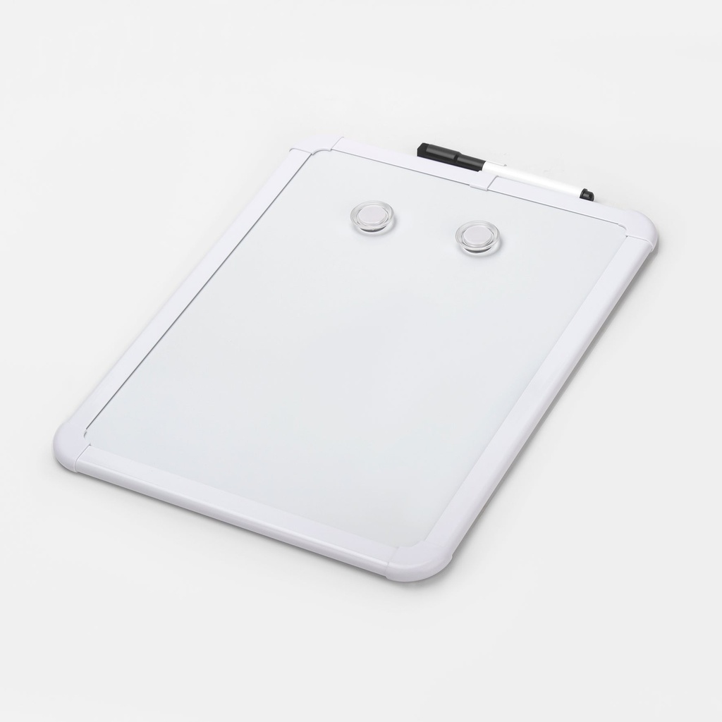 Whiteboard-tavla magnetisk 220 x 280 mm vit