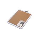 Whiteboard-tavla magnetisk 220 x 280 mm vit
