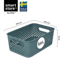 Förvaringslåda Essence M 29,5x20x12cm Grå