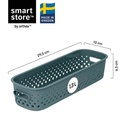 Förvaringslåda Essence Slim 29,5x10x6,5cm Grå
