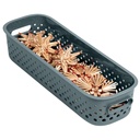 Förvaringslåda Essence Slim 29,5x10x6,5cm Grå