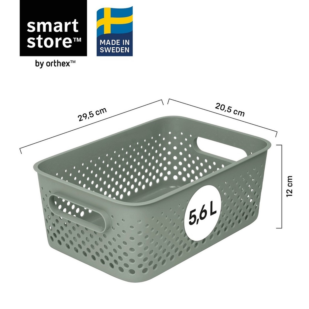 Förvaringslåda Essence M 29,5x20x12cm Grön