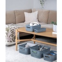 Förvaringslåda Essence L 36,5x27x15cm Grå