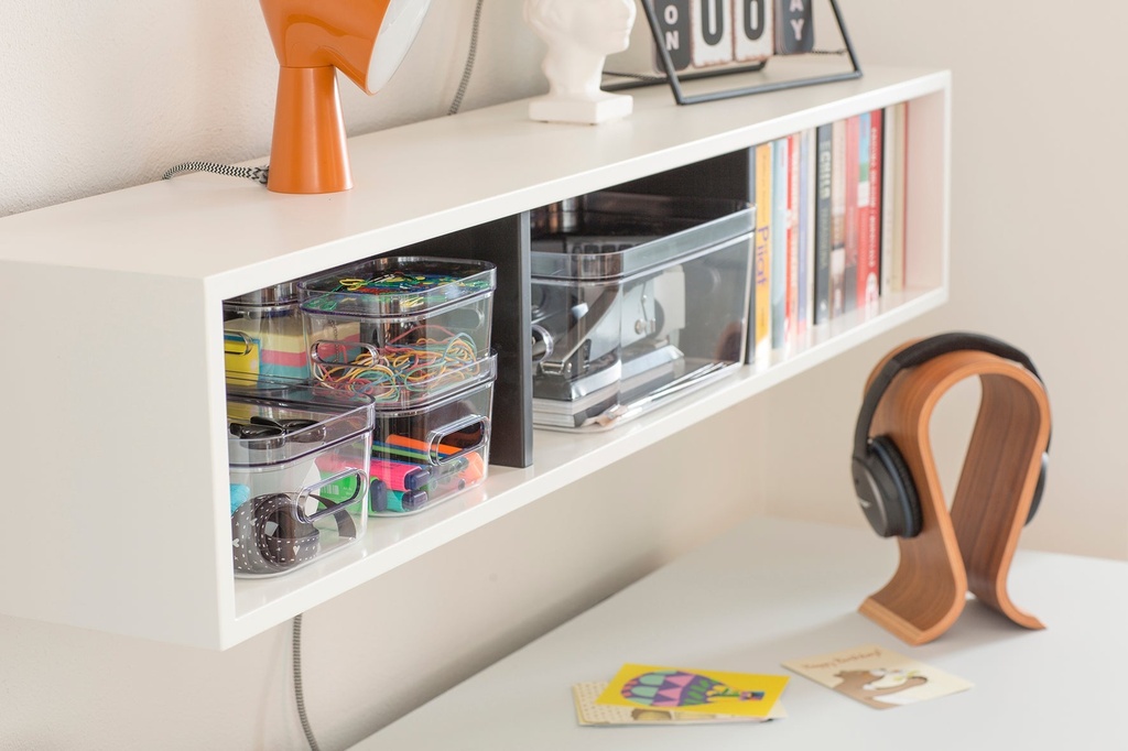 Förvaringsbox SmartStore™ Compact Clear S klar