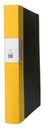 Träryggspärm A4 40 mm gul