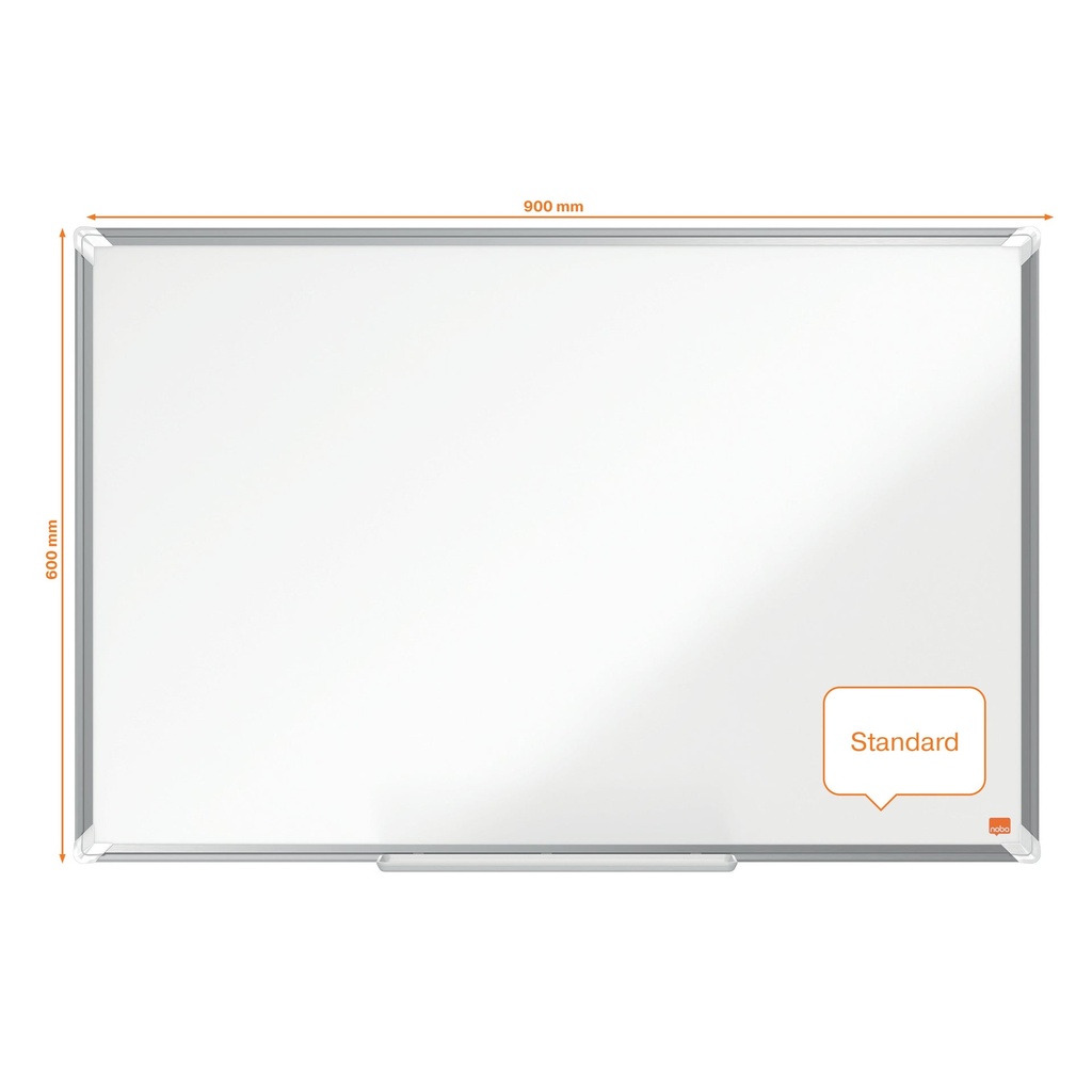 Whiteboard Premium Plus Emalj 900 x 600 mm