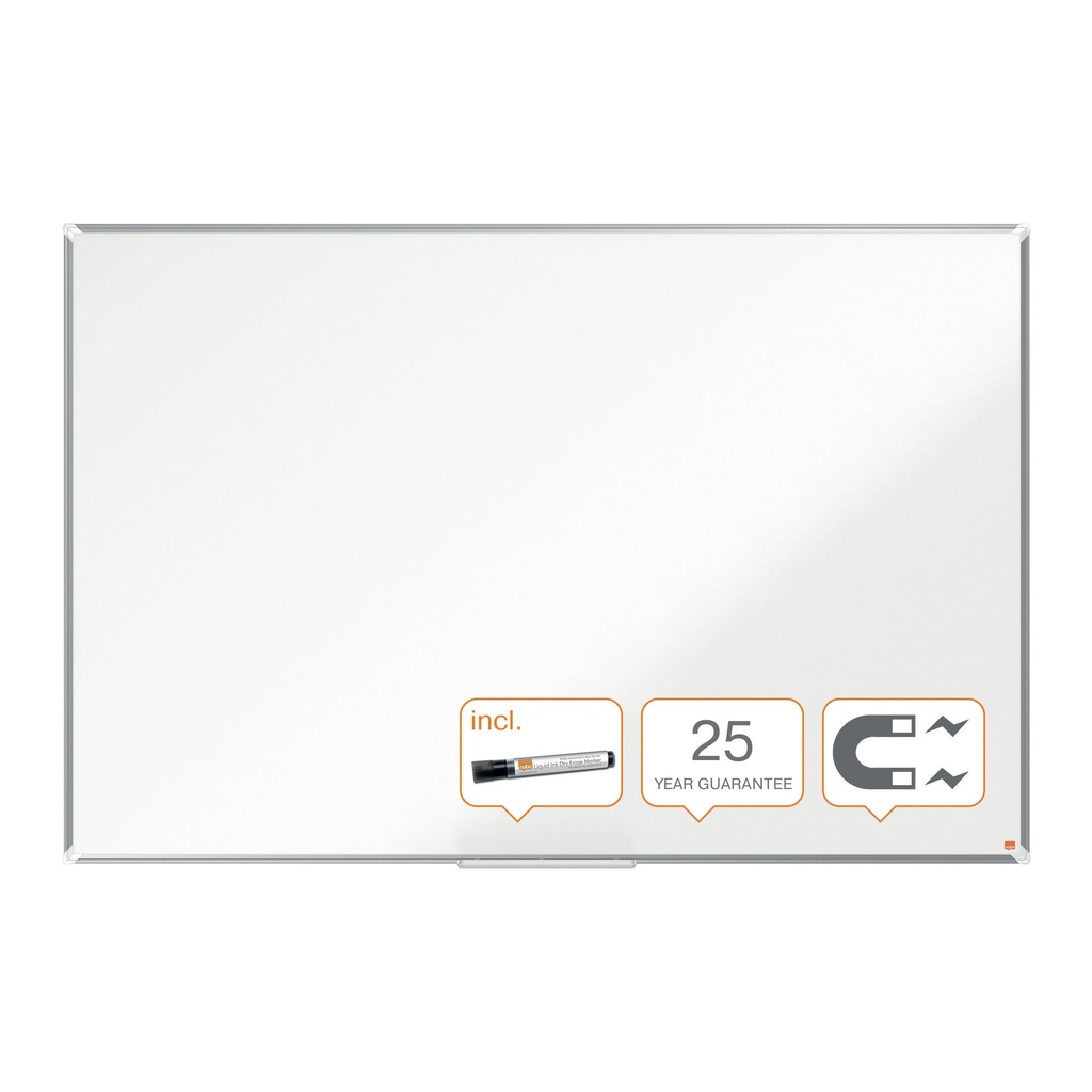 Whiteboard Premium Plus Emalj 1800 x 1200 mm