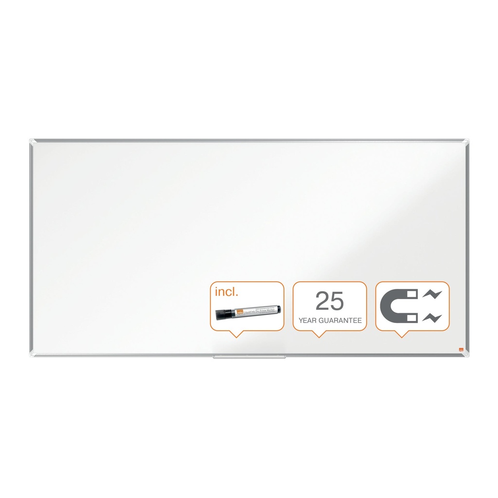 Whiteboard Premium Plus Emalj 2000 x 1000 mm