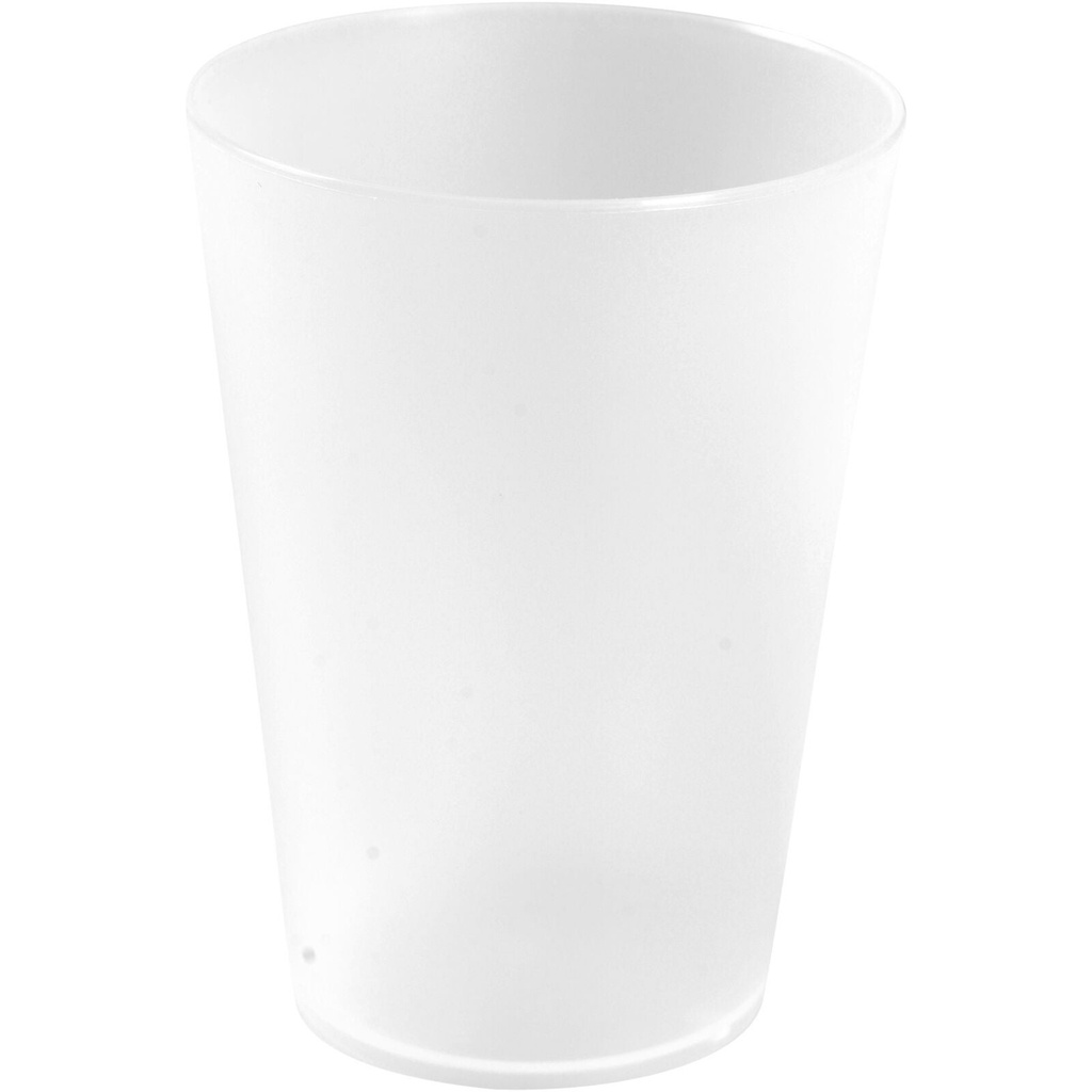 Flergångsglas frostad PP 30 cl 12-pack