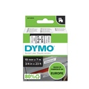 Märkband Dymo D1 19 mm svart/vit