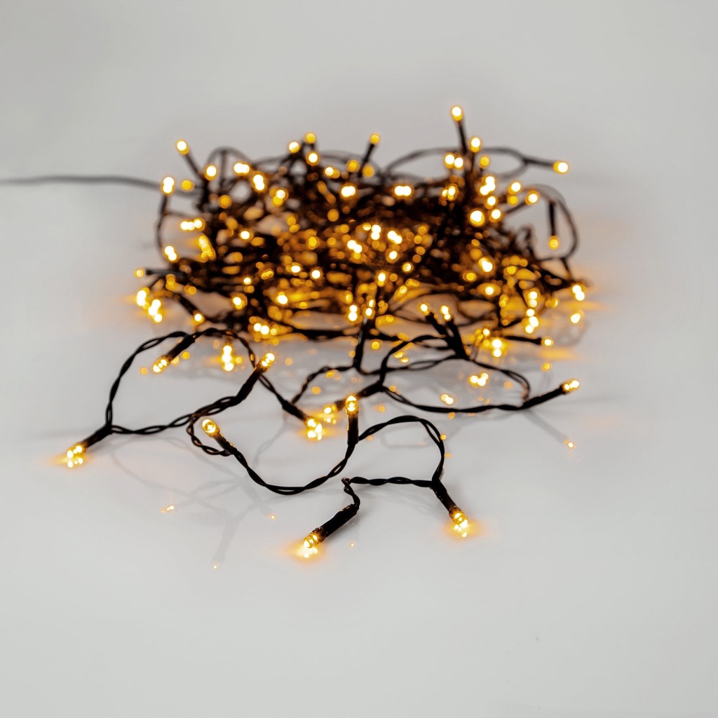 Ljusslinga LED GoldenWarmWhite 180 lampor