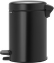 Pedalhink NewIcon Mattsvart 3 liter Brabantia