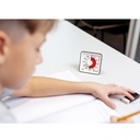 Koncentrationsklocka 8x8 cm