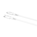 Laddkabel USB-C till Lightning 2 m MFI C94 vit