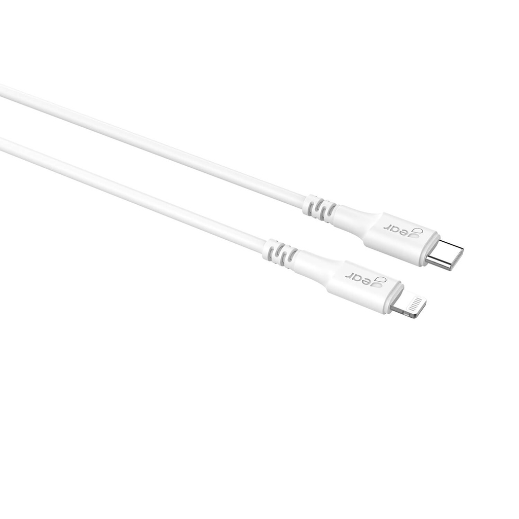 Laddkabel USB-C till Lightning 2 m MFI C94 vit
