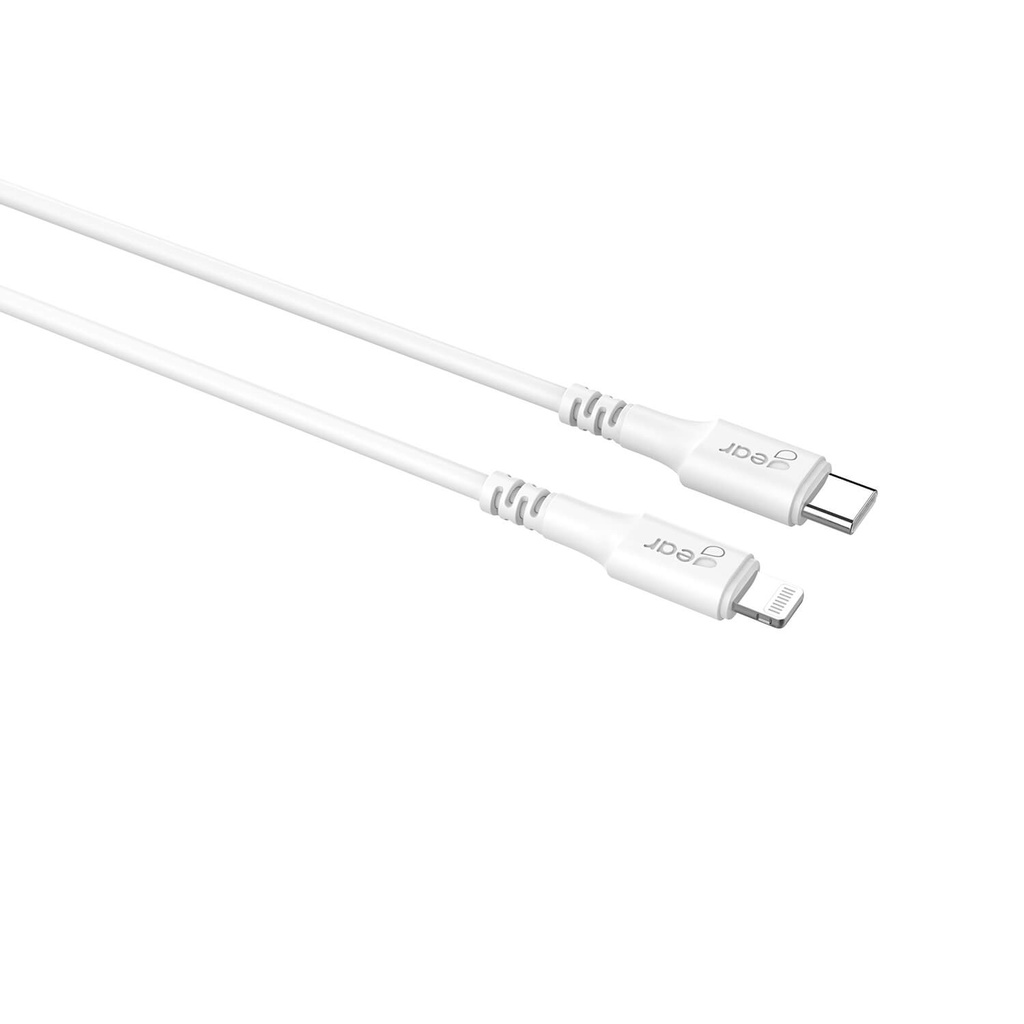 Laddkabel USB-C till Lightning 1 m MFI C94 vit