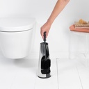 Toalettborste med hållare Classic Borstadstål Brabantia