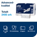 Pappershandduk Xpress® M Advanced Compressed Soft 2400/trp
