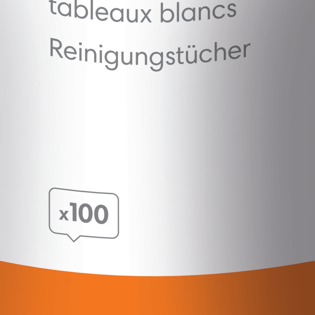 Rengöringsark Whiteboard 100 st/fp