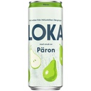 Kolsyrat vatten Loka Päron 33 cl sleek can inkl pant