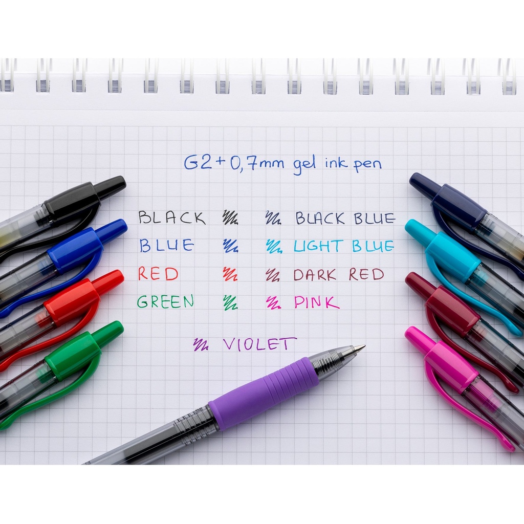 Gelpenna Pilot G-2+ 0,7 mm blå