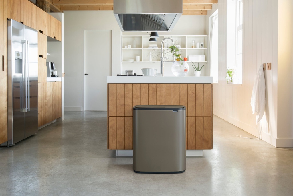 Touch Bin Bo 60 liter Platinum