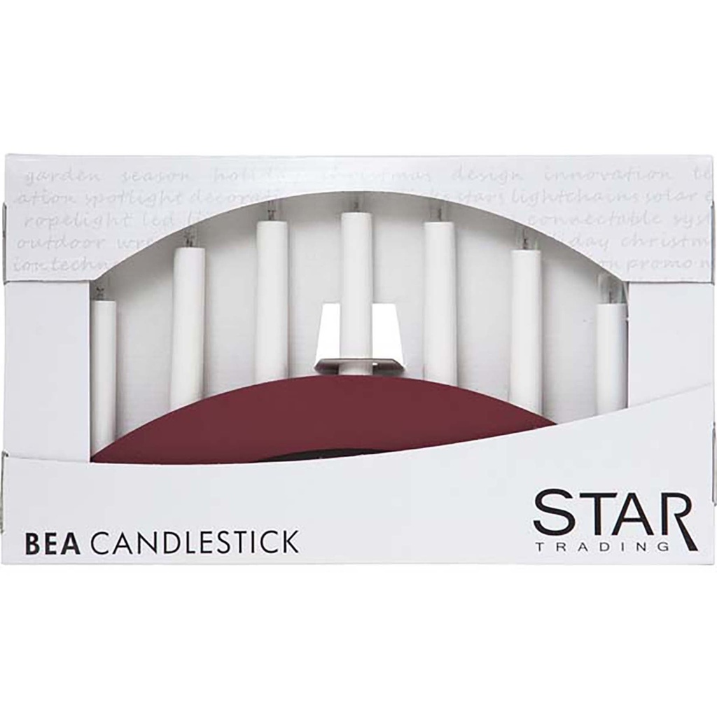 Ljusstake Bea Röd