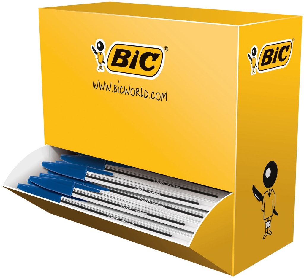 Kulpenna Bic Cristal blå 100 st/fp