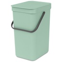 Avfallshink Sort&Go J.Green 12 l