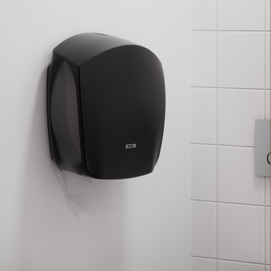 Dispenser Gigant S toalettpapper svart
