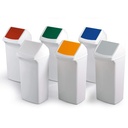 Vipplock Durabin® Square 40 blå