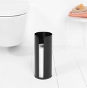 Toalettrullebehållare Mattsvart Brabantia