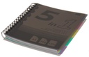 Ämnesblock 5flikar A5 150blad