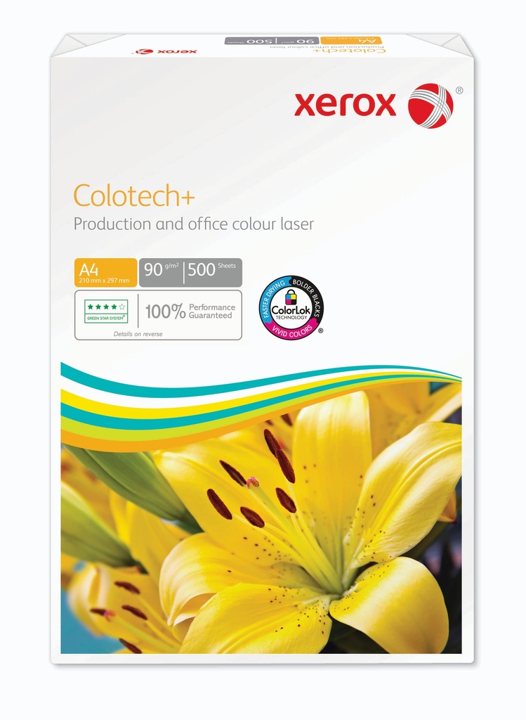 Kopieringspapper Xerox Colotech+ 90g A4 500/fp